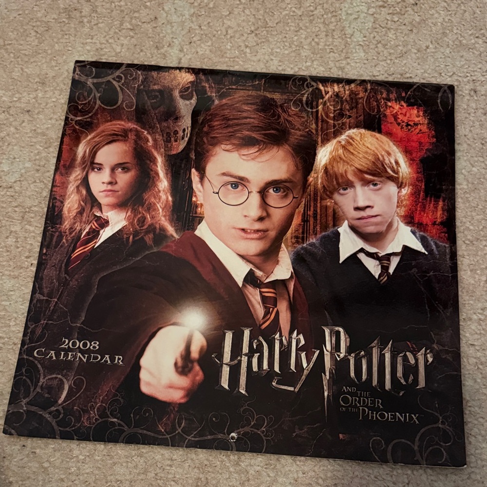 2008 Harry Potter Calendar